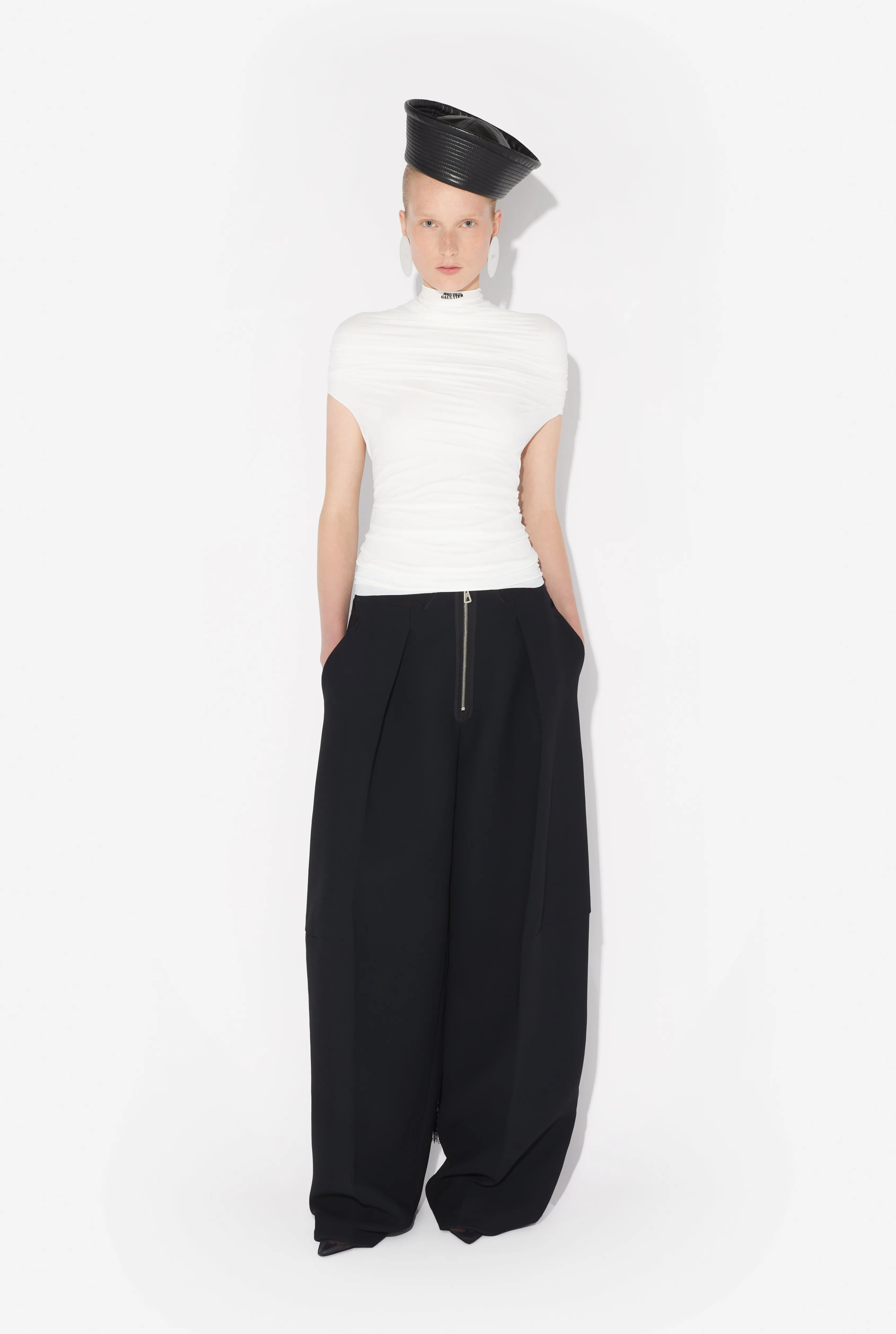 Jean Paul The Fringed Top White Clearance
